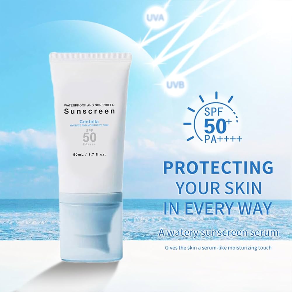 MADAGASCAR CENTELLA HYALU-CICA WATER-FIT SUN SERUM SPF 50+ PA++++
