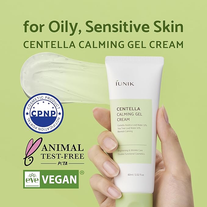IUNIK CENTELLA CALMING GEL CREAM 60ML