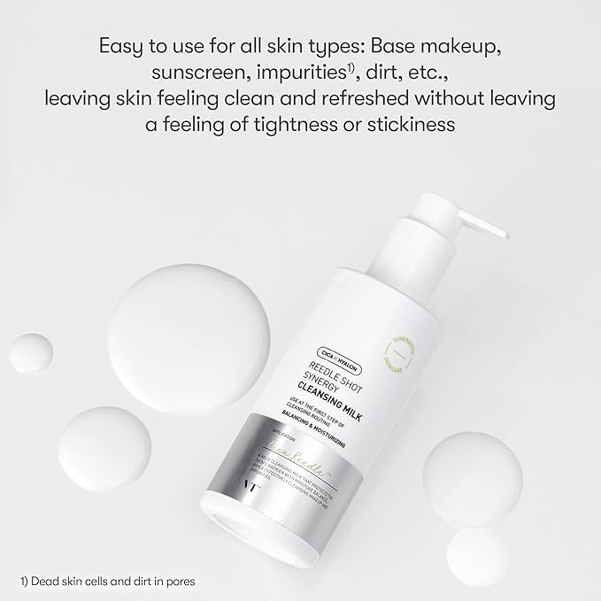 VT COSMETICS REEDLE SHOT SYNERGY CLEANSING MILK 200ML