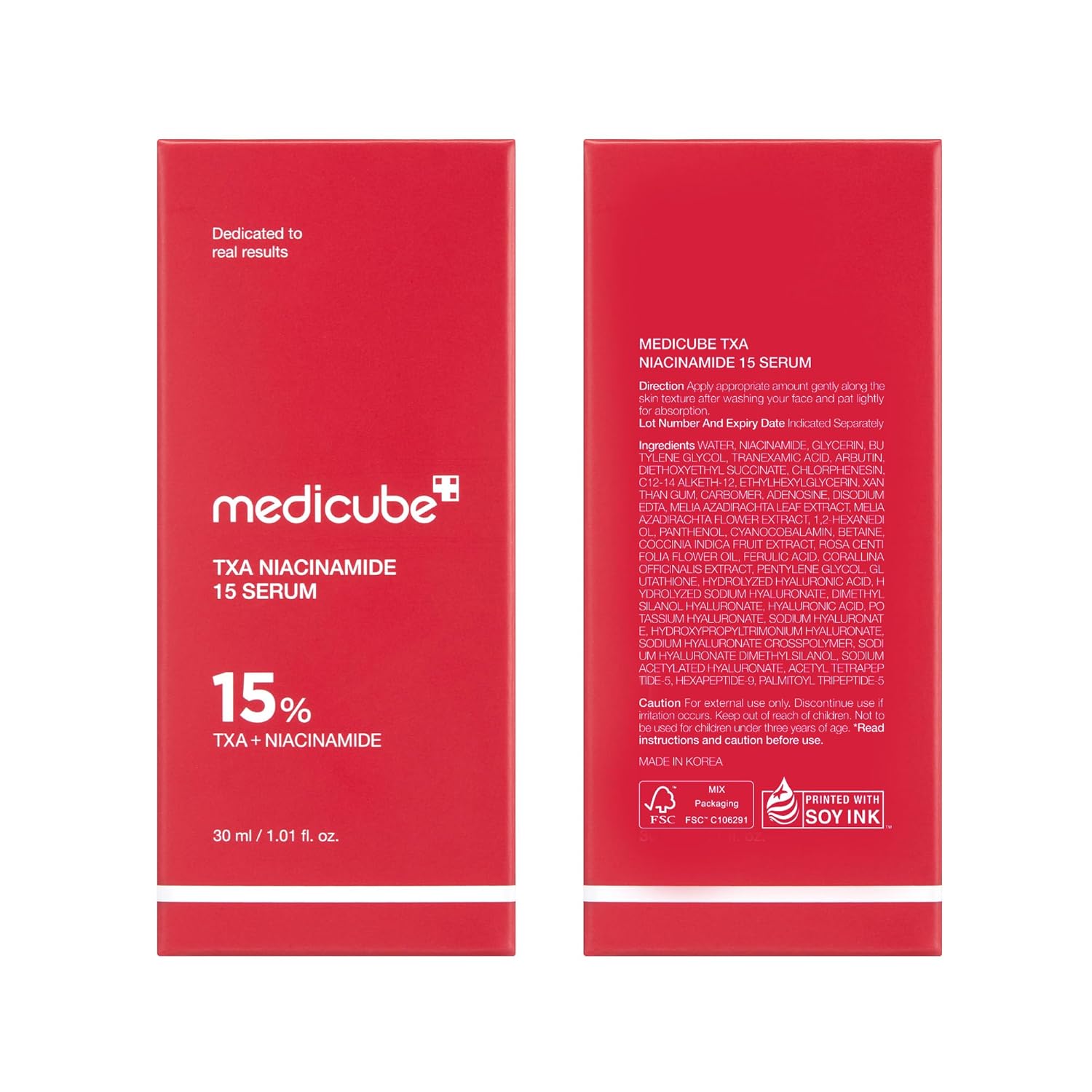 MEDICUBE TXA NIACINAMIDE 15% SERUM 30ML