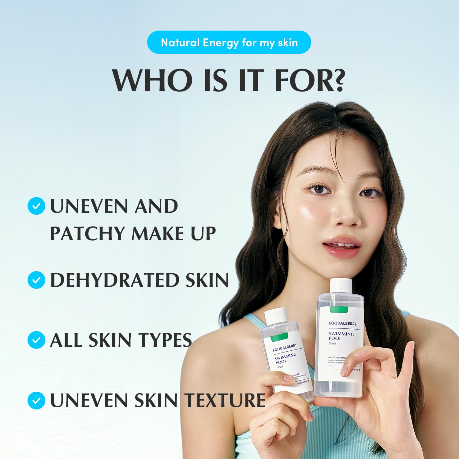 EQQUALBERRY SWIMMING POOL TONER