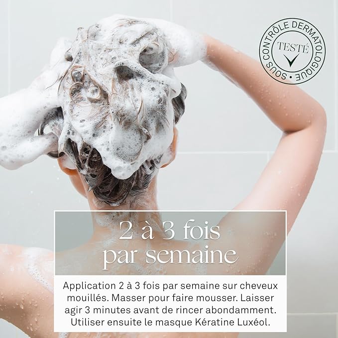 LUXÉOL SHAMPOOING KÉRATINE 200 ML