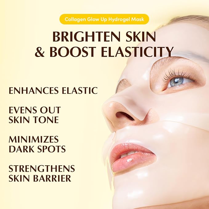 EQQUALBERRY COLLAGEN GLOW UP HYDROGEL MASK