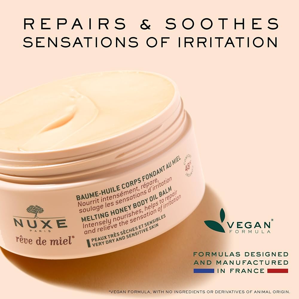 BAUME-HUILE CORPS FONDANT, NUXE RÊVE DE MIEL 200 ML