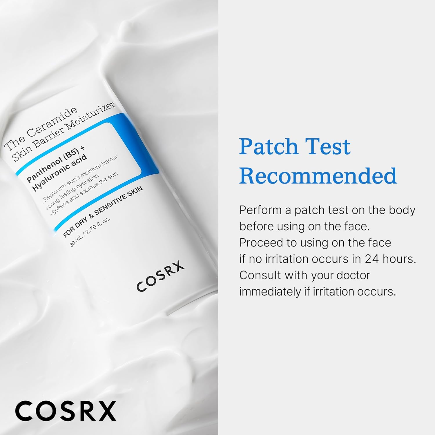 COSRX THE CERAMIDE SKIN BARRIER MOISTURIZER 80ML