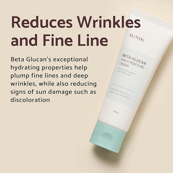 IUNIK BETA GLUCAN DAILY MOISTURE CREAM 60ML