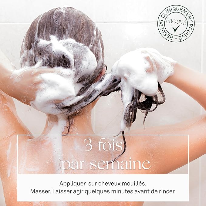 LUXÉOL - SHAMPOOING ANTICHUTE - VOLUME & BRILLANCE -SOIN CHEVEUX ENRICHI EN EXTRAIT DE KÉRATINE 200ML