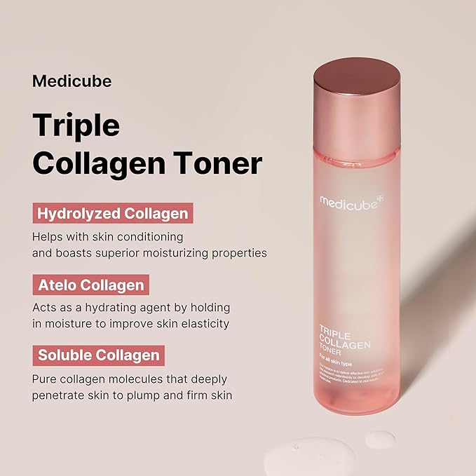 MEDICUBE TRIPLE COLLAGEN TONER 140ML