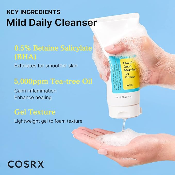 LOW PH GOOD MORNING GEL CLEANSER COSRX 150ML