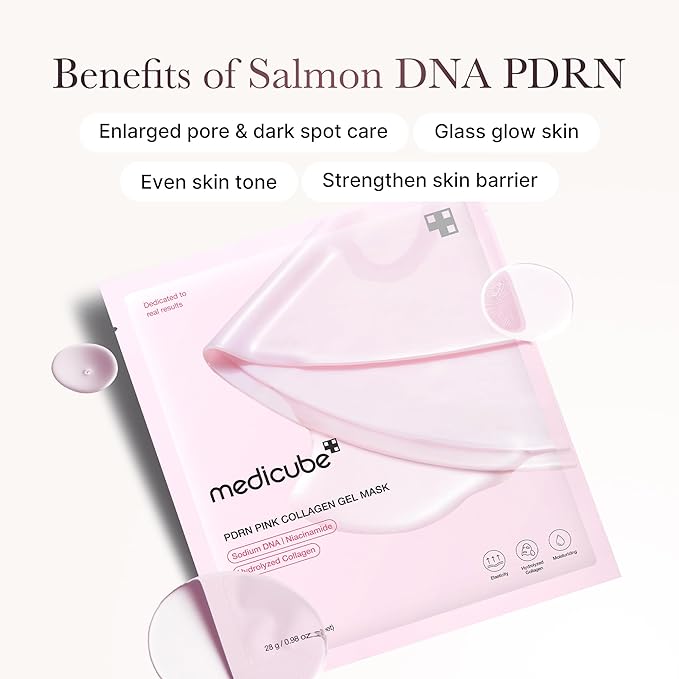 MEDICUBE PDRN PINK COLLAGEN GEL MASK 28G
