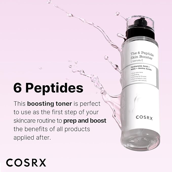COSRX 6X PEPTIDE COLLAGEN BOOSTER TONER SERUM 150ML