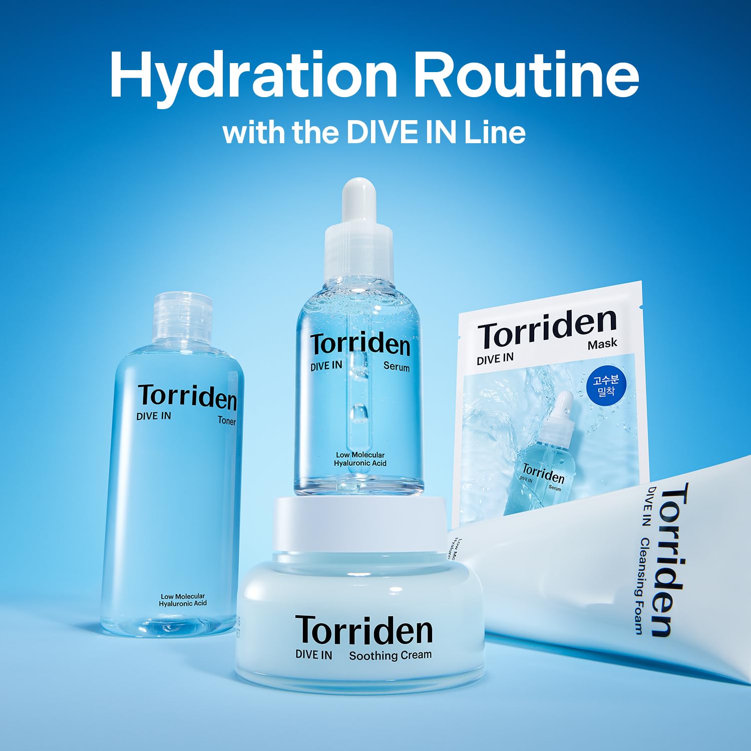 TORRIDEN DIVE IN LOW MOLECULE HYALURONIC ACID TONER 300ML