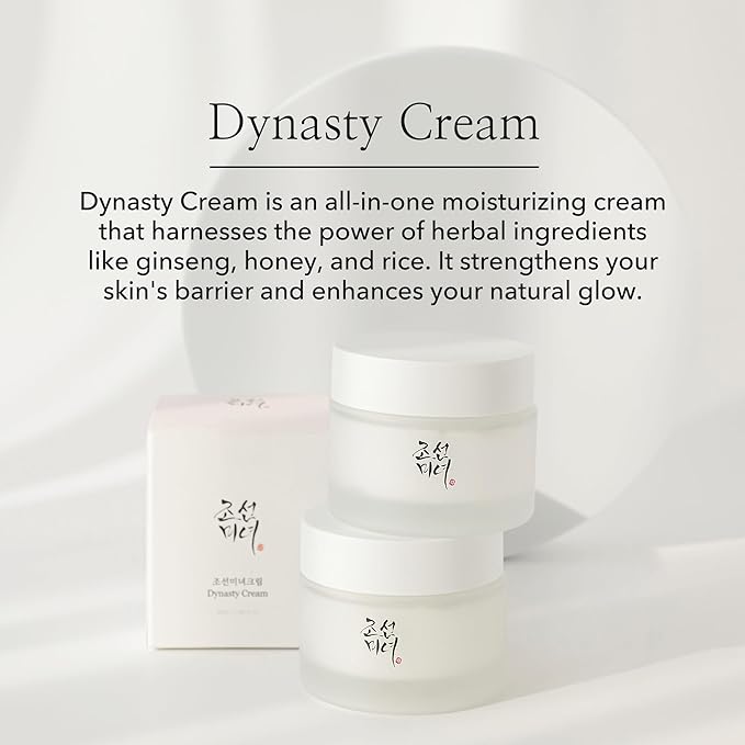 BEAUTY OF JOSEON CRÈME DYNASTY HYDRATATION ET ÉCLAT 50ML