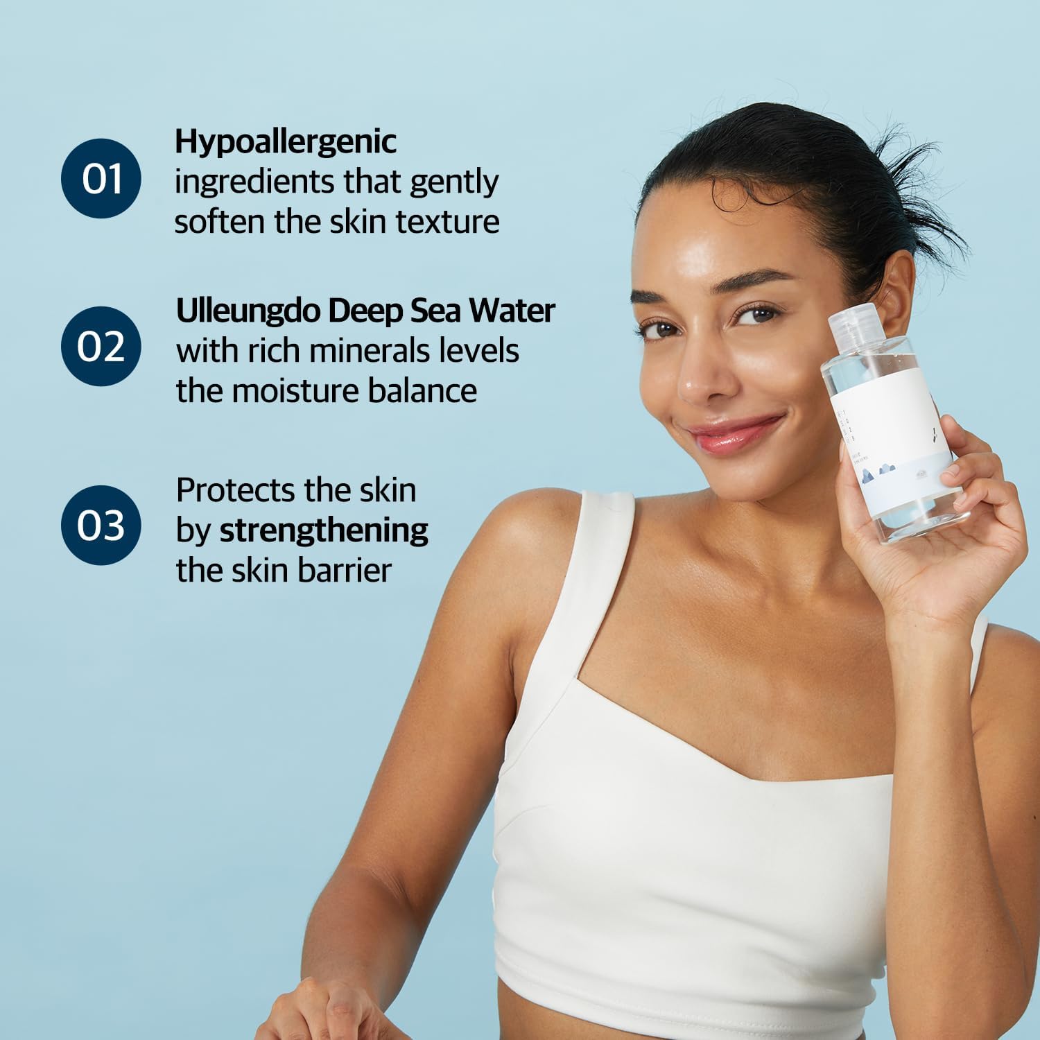 ROUND LAB 1025 Dokdo Toner 500 ml ( GRAND FORMAT )