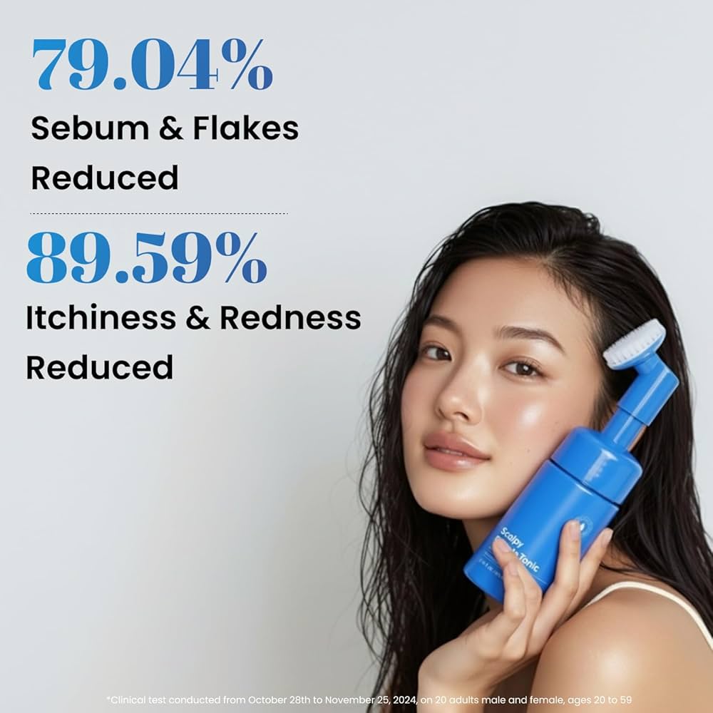 SEAPURI SCALPY BUBBLE TONIC-TONIQUE CUIR CHEVELU ANTI CHUTE EXFOLIANT