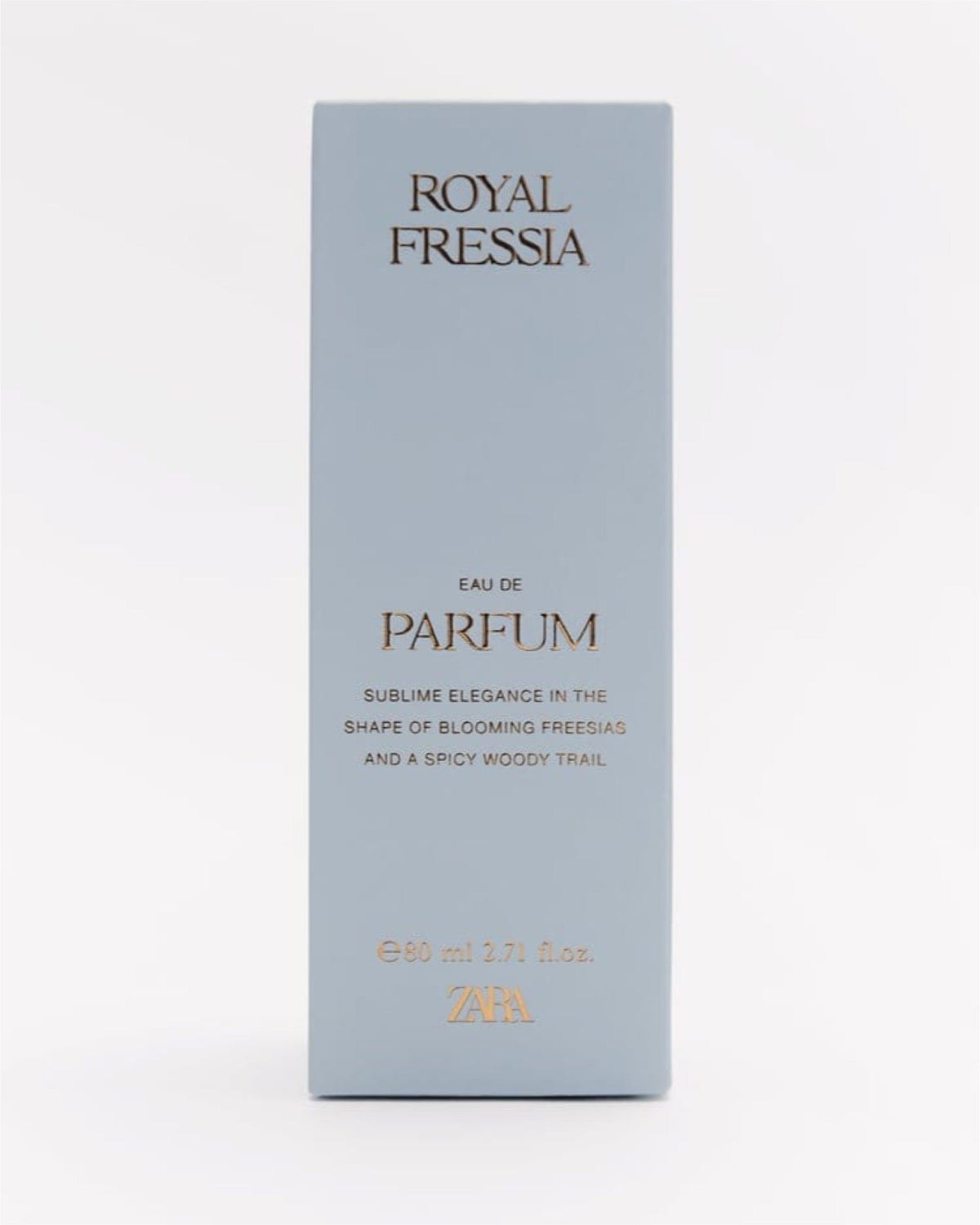 ZARA ROYAL FRESSIA EAU DE PARFUM 80ML
