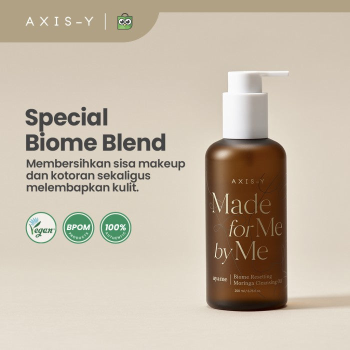 AXIS-Y BIOME RESETTING MORINGA CLEANSING OIL 200 ML