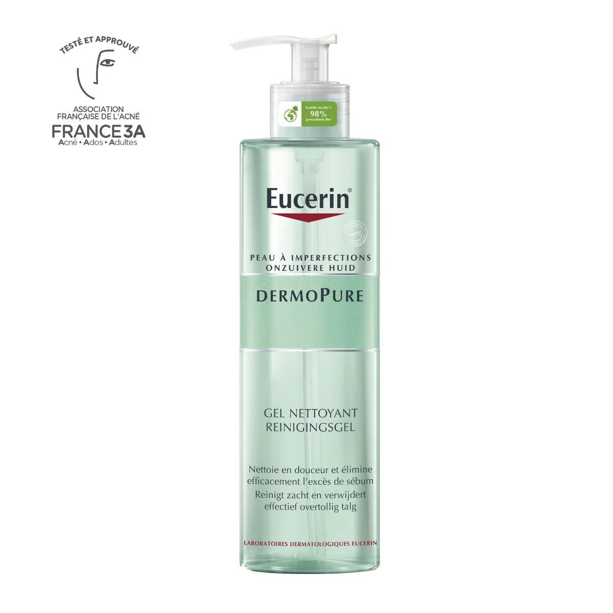 EUCERIN DERMOPURE REINIGUNGSGEL 400 ML GEL