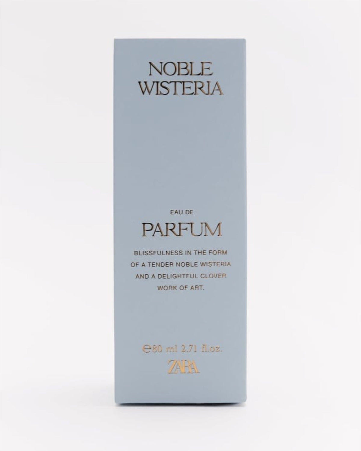 ZARA NOBLE WISTERIA EAU DE PARFUM 80ML