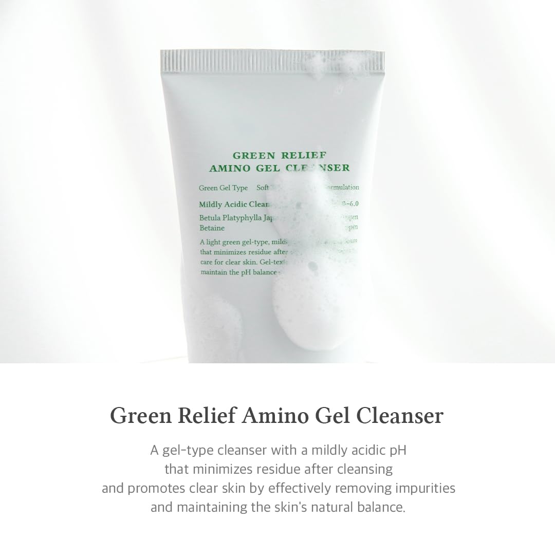 DR ALTHEA GREEN RELIEF AMINO GEL CLEANSER 100ML