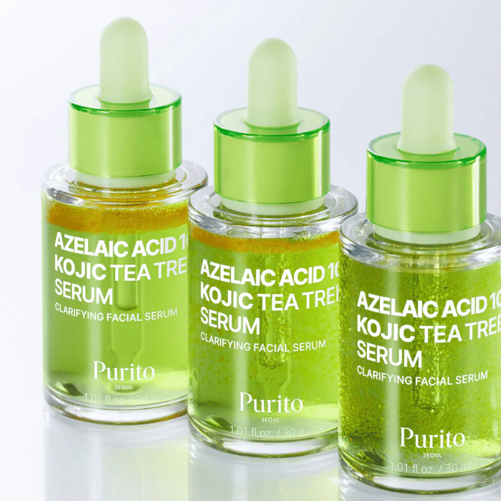 PURITO AZELAIC ACID 10 KOJIC TEA TREE SERUM 30 ML