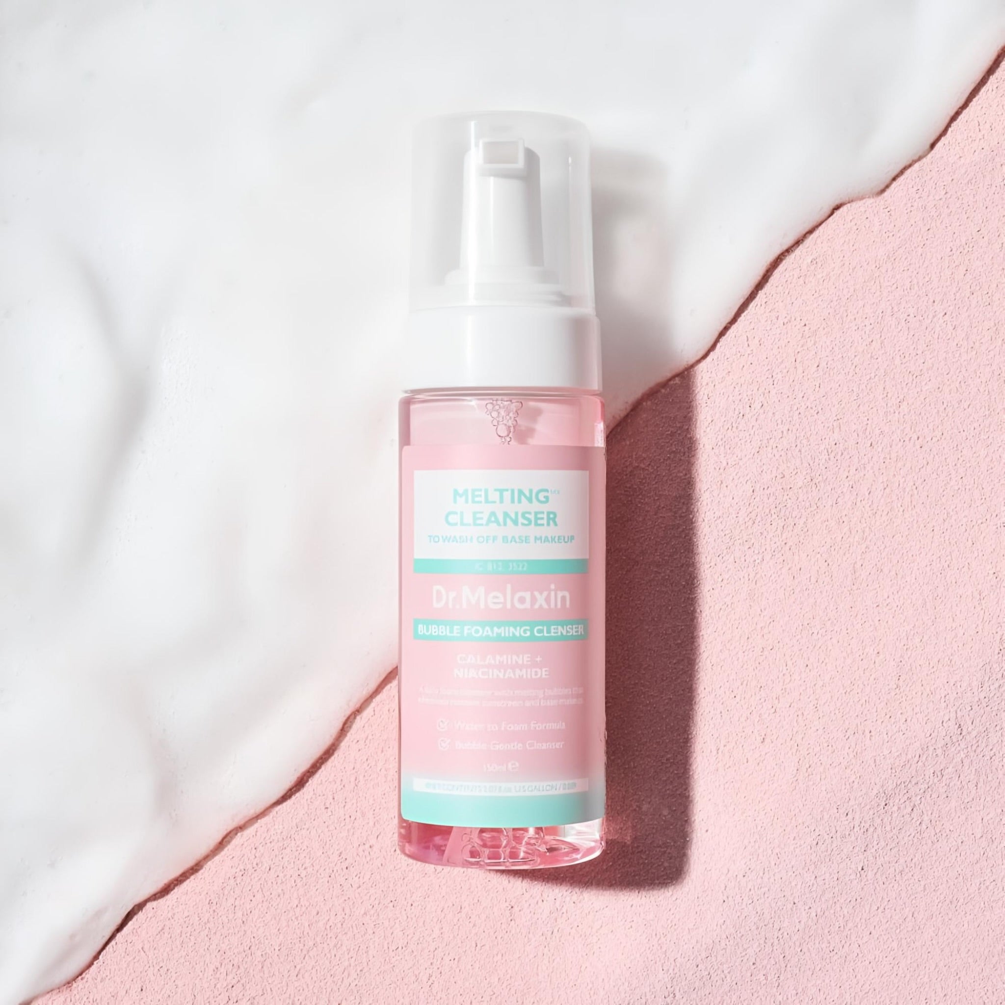 DR.MELAXIN BUBBLE FOAMING CLEANSING CALAMINE+ NIACINAMIDE 150ML