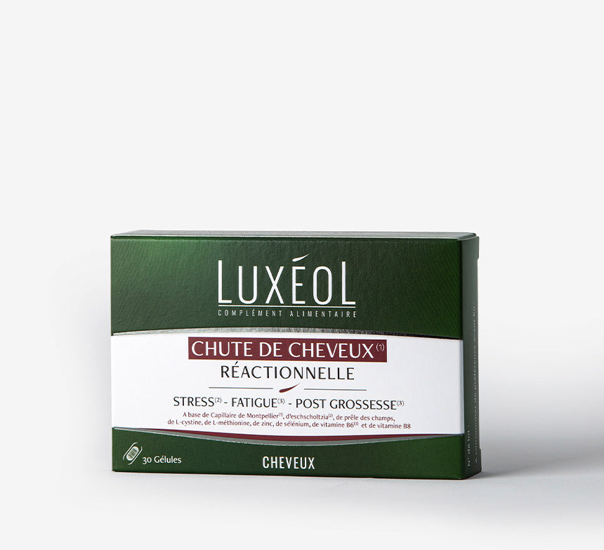 CHUTE DE CHEVEUX RÉACTIONNELLE LUXÉOL
