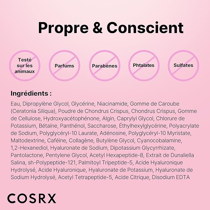 COSRX THE PEPTIDE COLLAGEN HYDROGEL EYE PATCH 60 PATCHES
