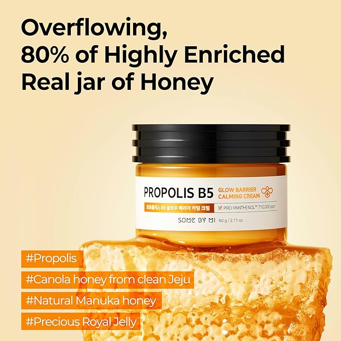 SOME BY MI CRÈME B5 ENRICHIE À 70%DE PROPOLIS , DE MIEL , ET DE MANUKA 60G
