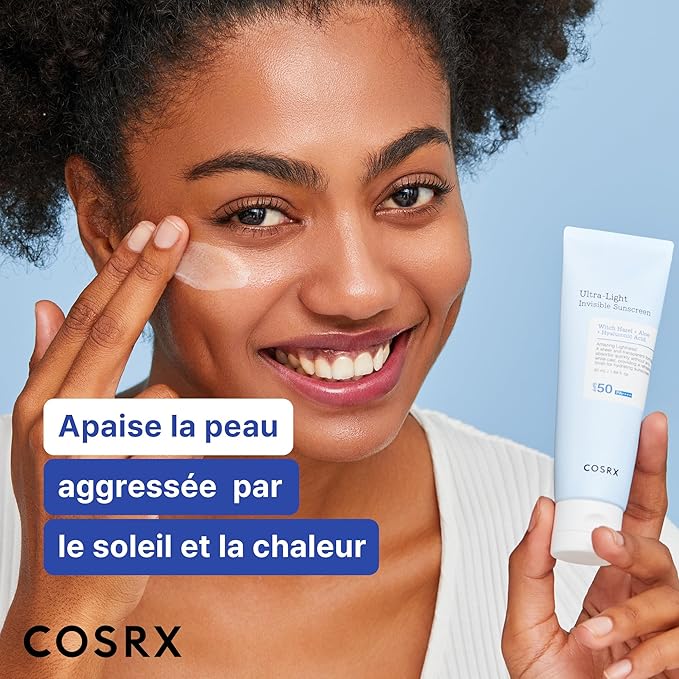 COSRX CRÈME SOLAIRE INVISIBLE ULTRA LÉGÈRE SPF 50 PA++++