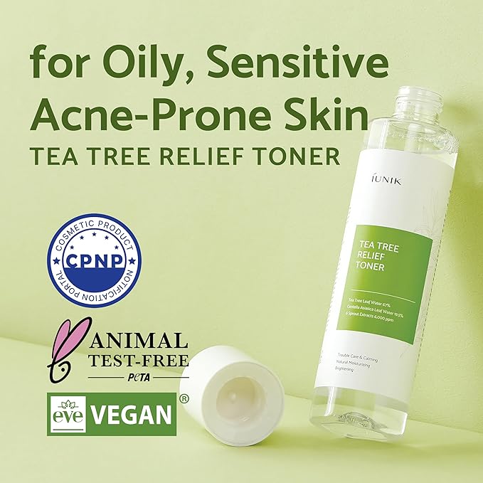 IUNIK TEA TREE RELIEF TONER 200ML