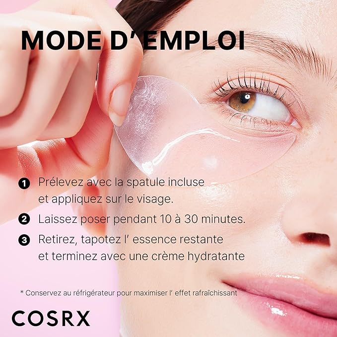 COSRX THE PEPTIDE COLLAGEN HYDROGEL EYE PATCH 60 PATCHES