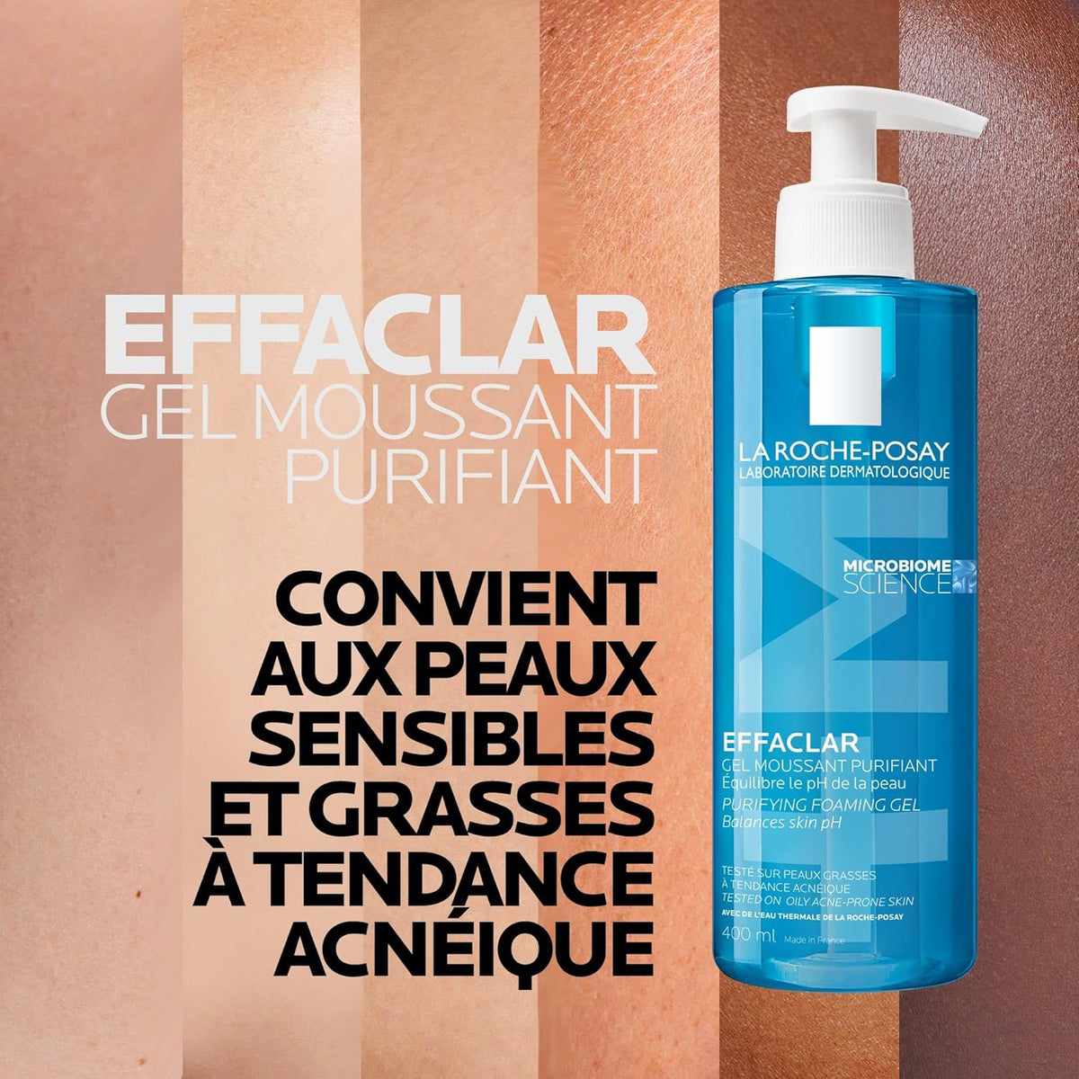 LA ROCHE POSAY GEL NETTOYANT EFFACLARE 400 ML