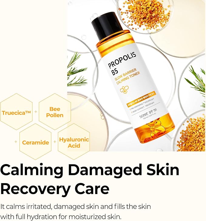 SOME BY MI TONER À EFFET ÉCLAIRCISSANT PROPOLIS B5 BARRIÈRE LUMINEUSE 150ML