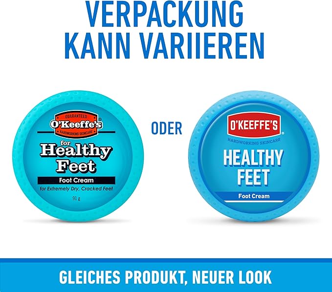 O'KEEFFE'S HEALTHY FEET CRÈME POUR LES PIEDS 91 G