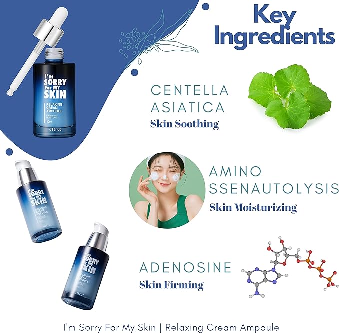 I'M SORRY FOR MY SKIN - RELAXING CREAM AMPOULE 30 ML