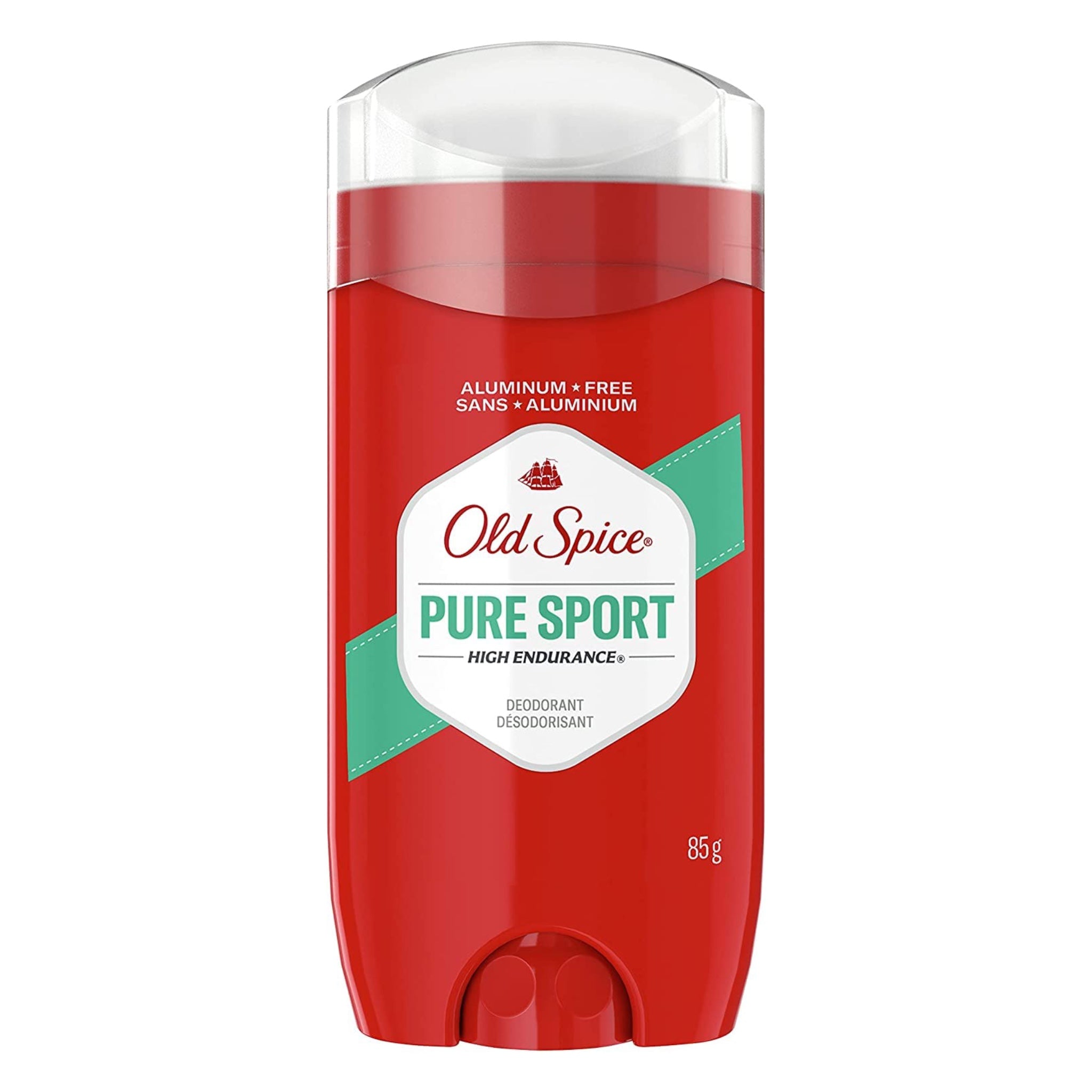 OLD SPICE PURE SPORT STICK HAUTE EFFICACITÉ SANS ALUMINIUM 85G