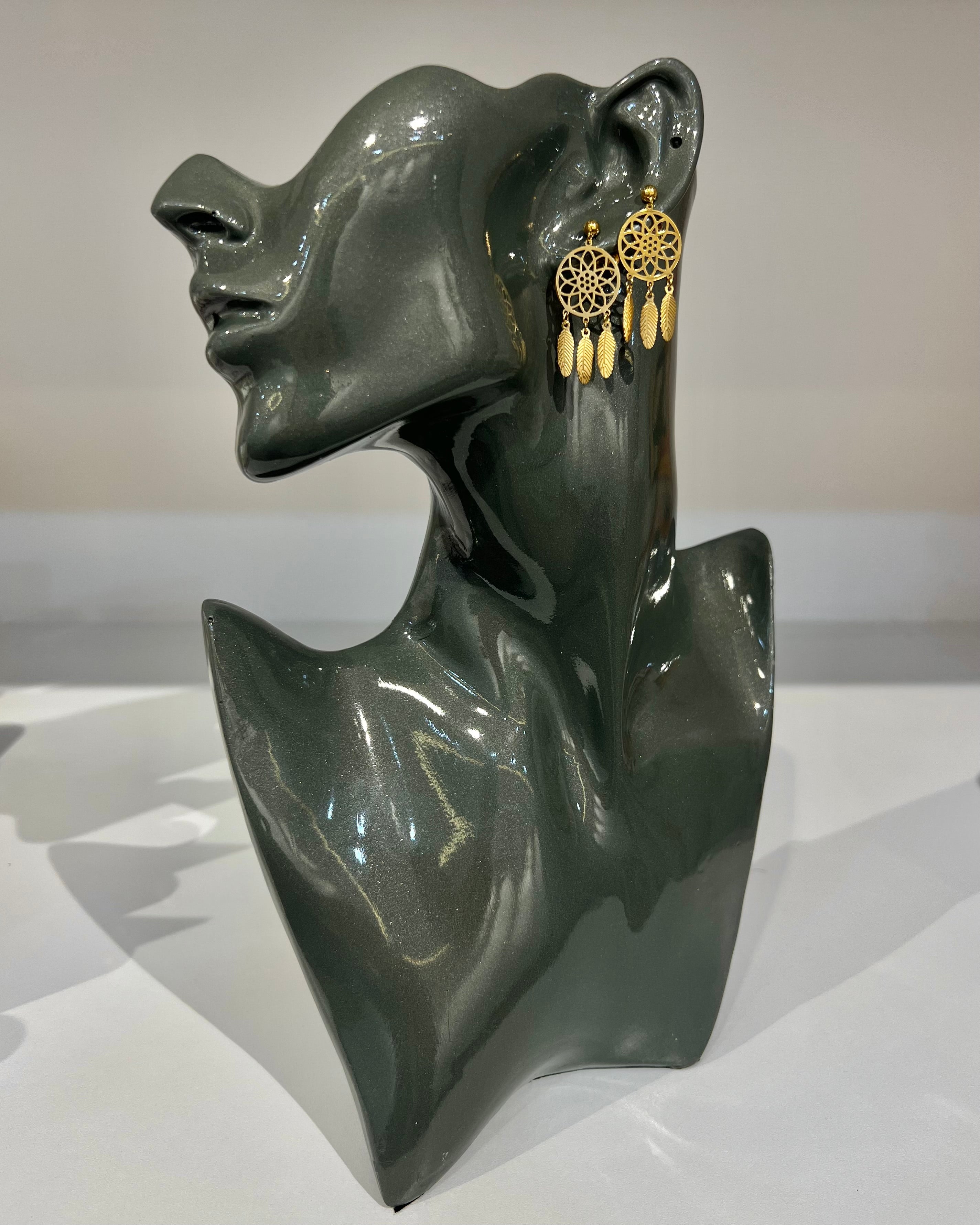 BOUCLES ATTRAPE REVE GOLD EN ACIER INOXYDABLE