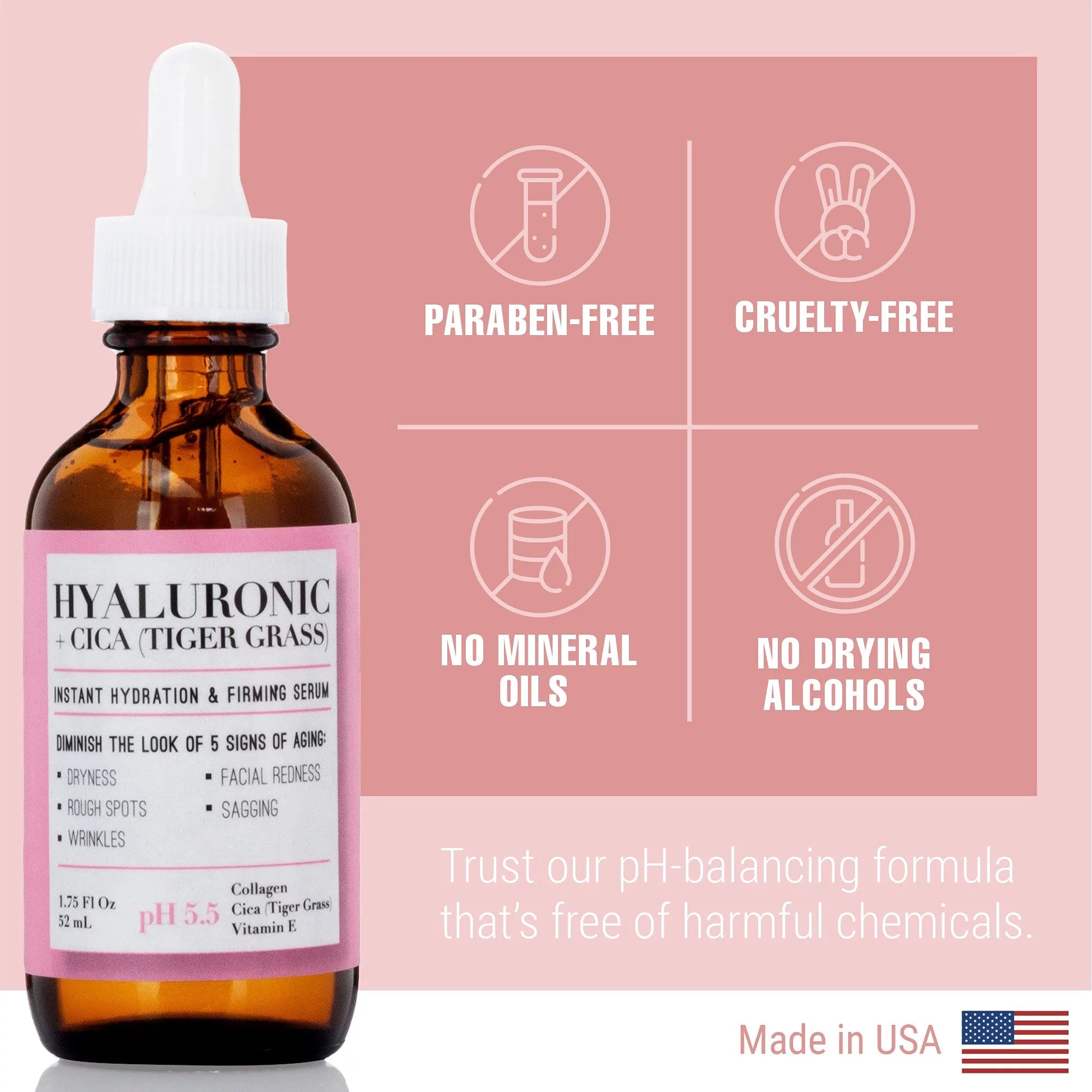 MEDIX 5.5 HYALURONIC ACID SERUM + CICA (TIGER GRASS) 52ML