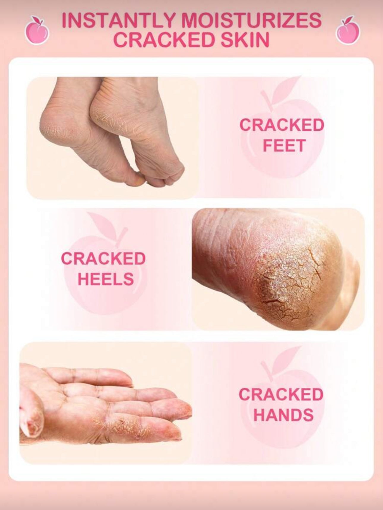 STICK HYDRATANT POUR LES PIEDS A LA PÊCHE 30 G