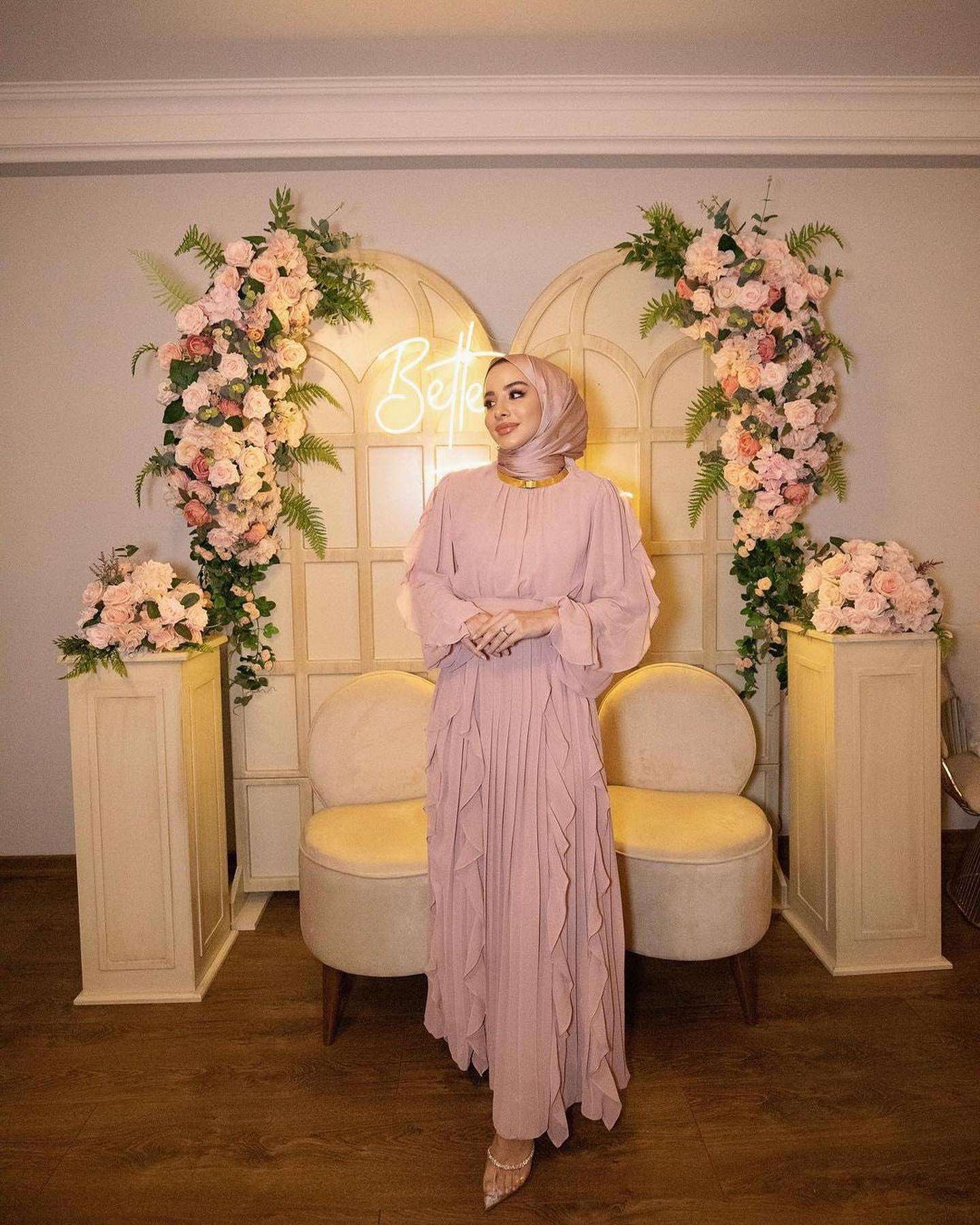 Robe foulard classe rose baby - Premium from DION - Just DA 6900! Shop now at DION