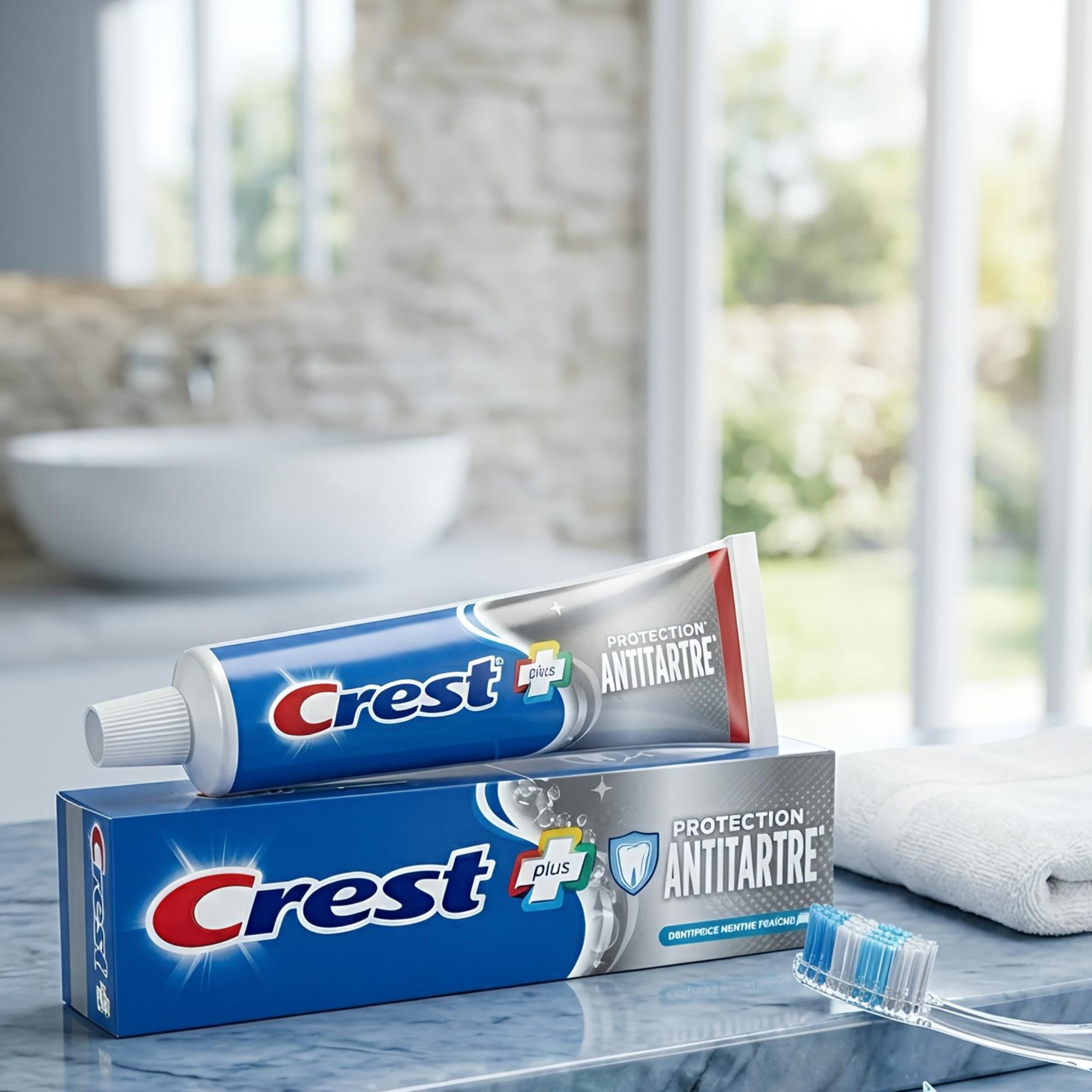 CREST PLUS DENTIFRICE PROTECTION ANTITARTRE 100ML