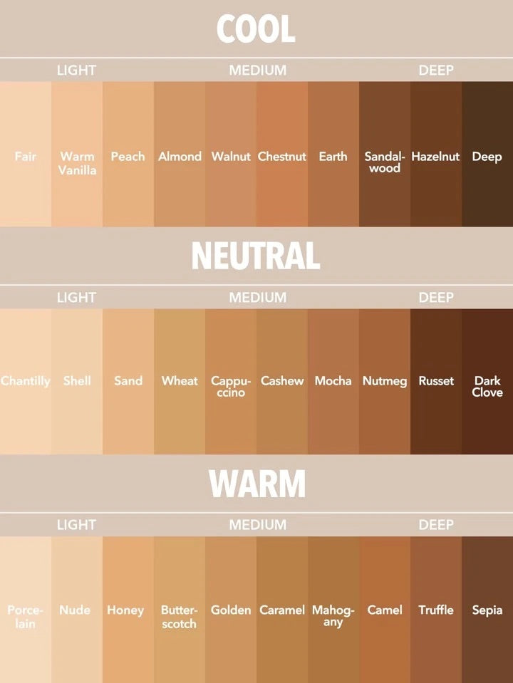 SHEGLAM BAUME FOND DE TEINT COUVRANCE TOTALE COULEUR CHANTILLY