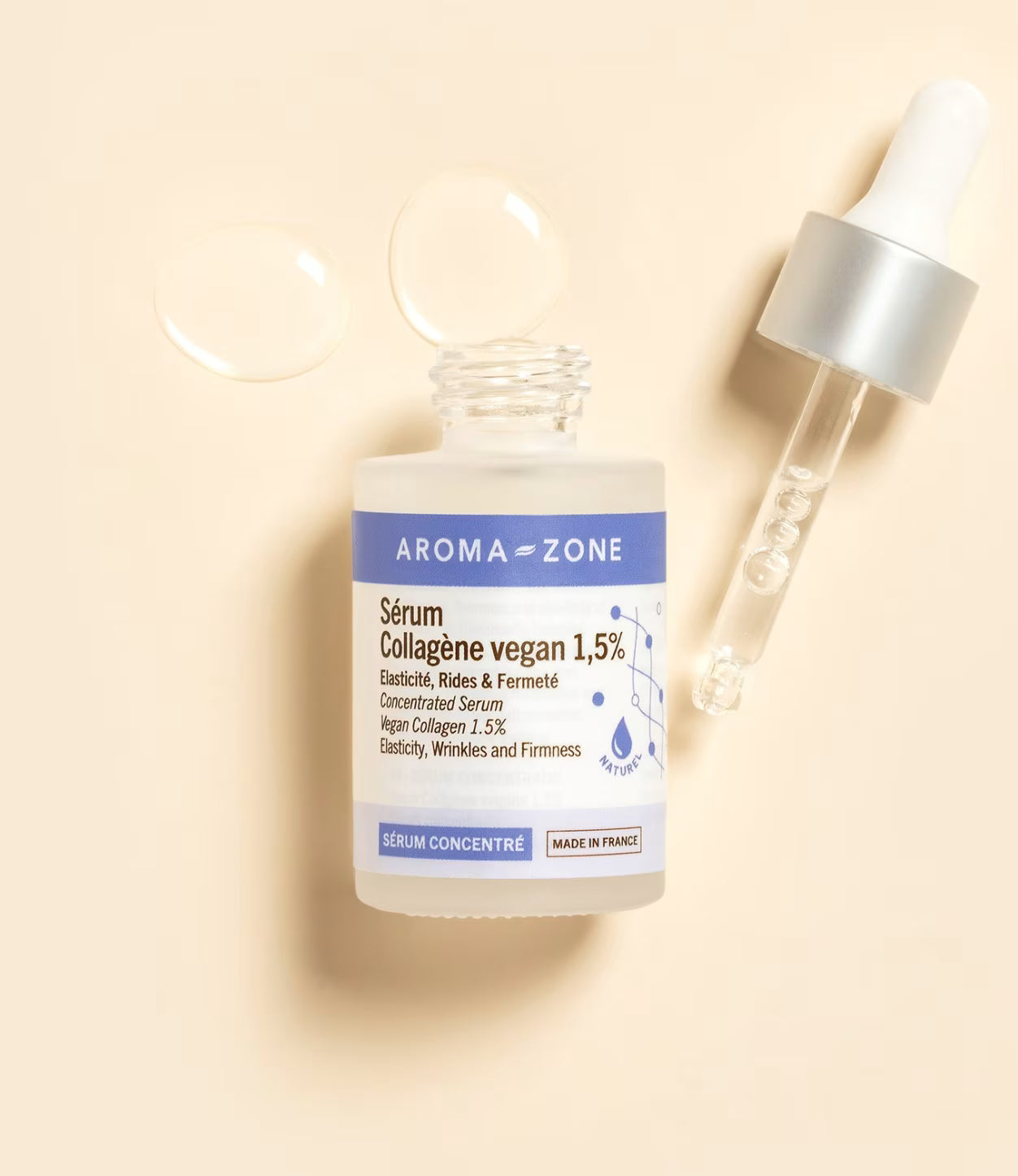 AROMA ZONE SÉRUM CONCENTRÉ COLLAGÈNE VEGAN 1,5% 30ML