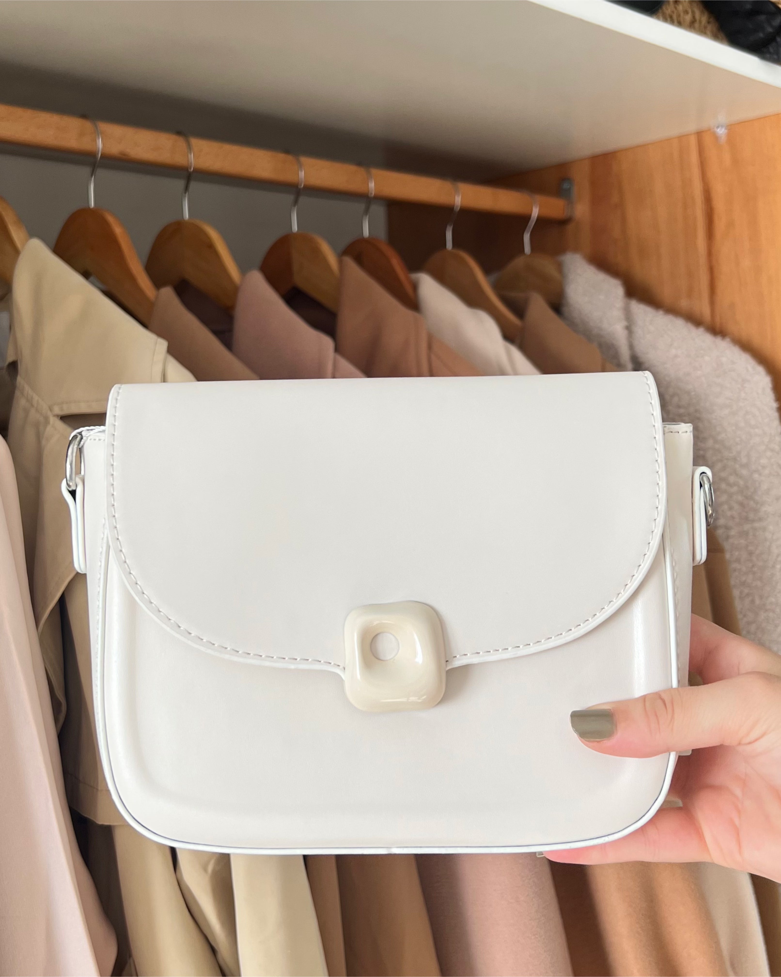 SAC DION CUTE COULEUR BEIGE CLAIR