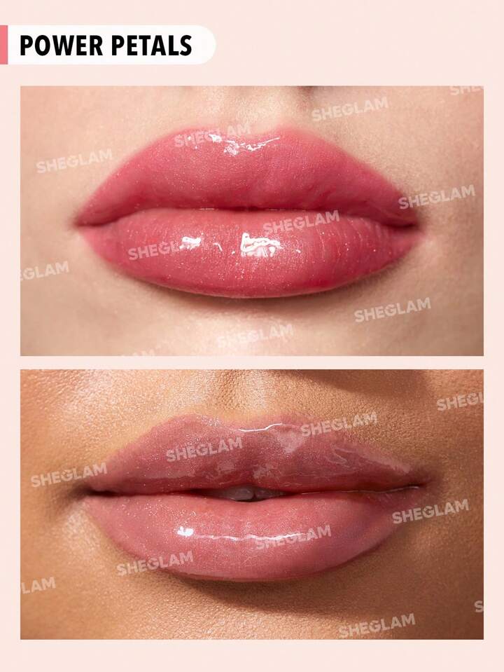 SHEGLAM BRILLANT A LÈVRES HYDRATANT TEINTÉ POWER BOUQUET POWER PETALS