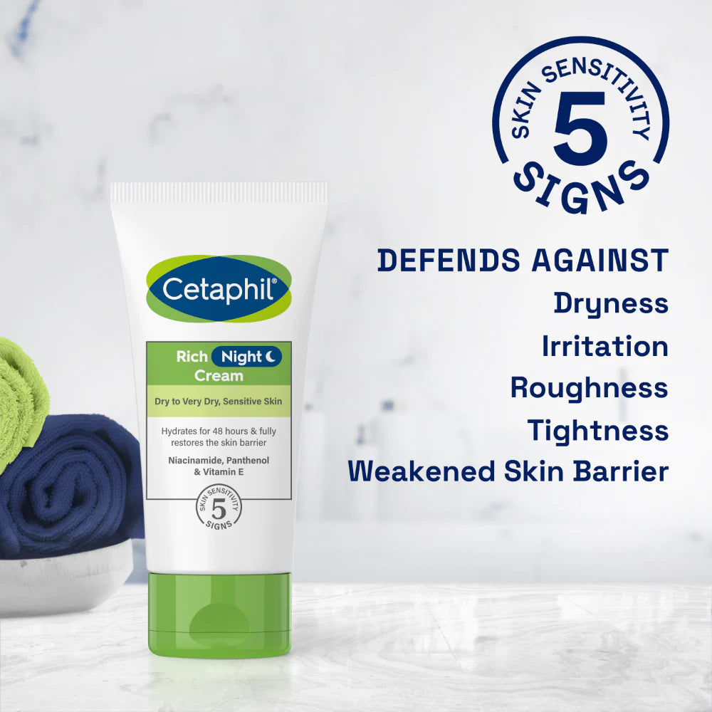 CETAPHIL RICH NIGHT CREAM 50G