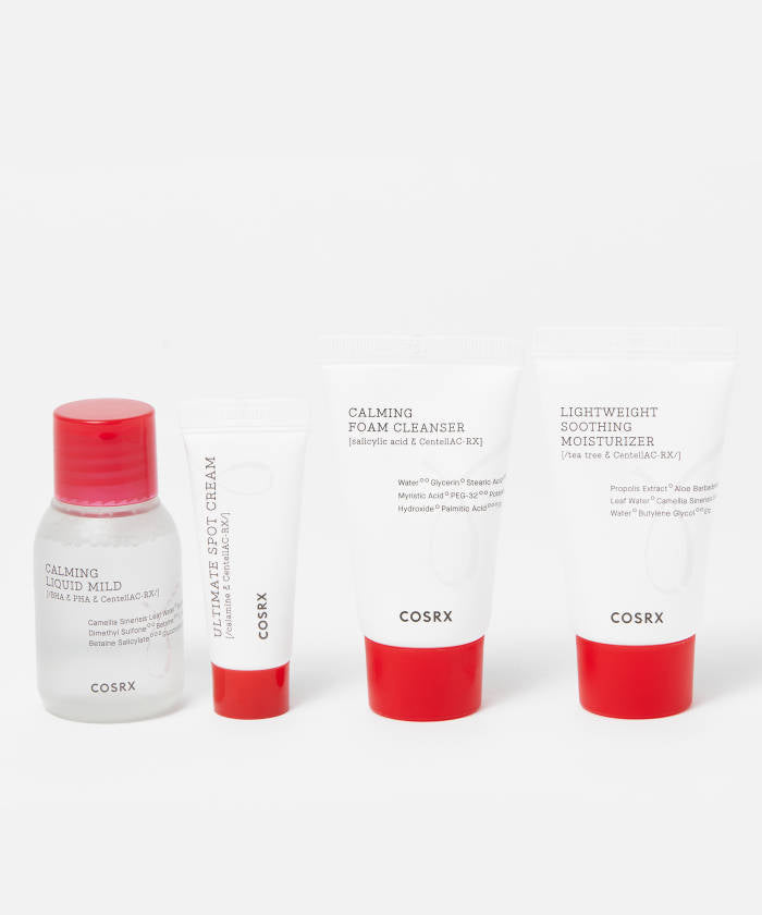 COSRX - ACNE HERO KIT MILD - DISCOVERY SET 4 STEPS
