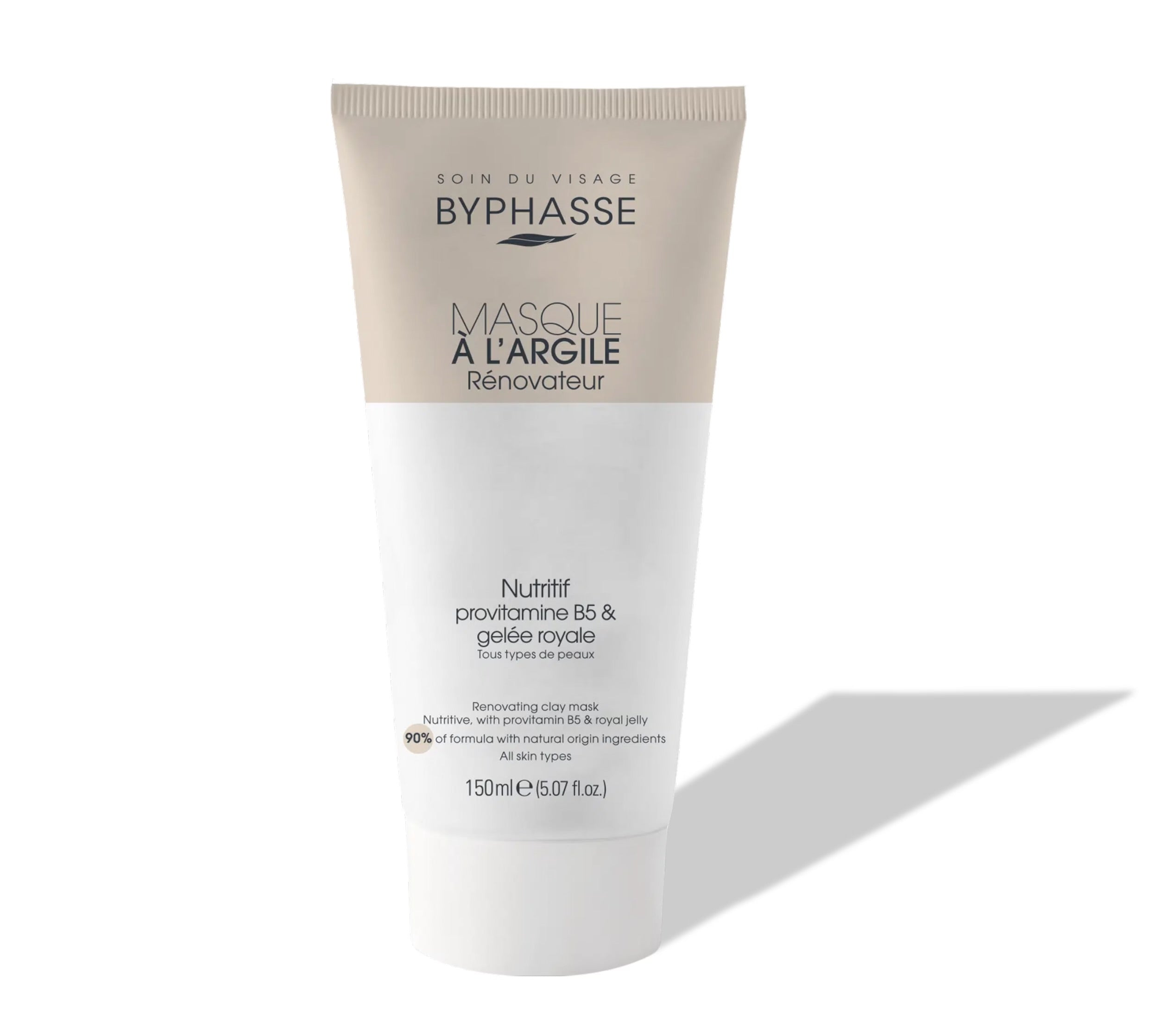 BYPHASSE MASQUE À L’ARGILE RÉNOVATEUR 150 ML ( POUR TOUS TYPES DE PEAUX )