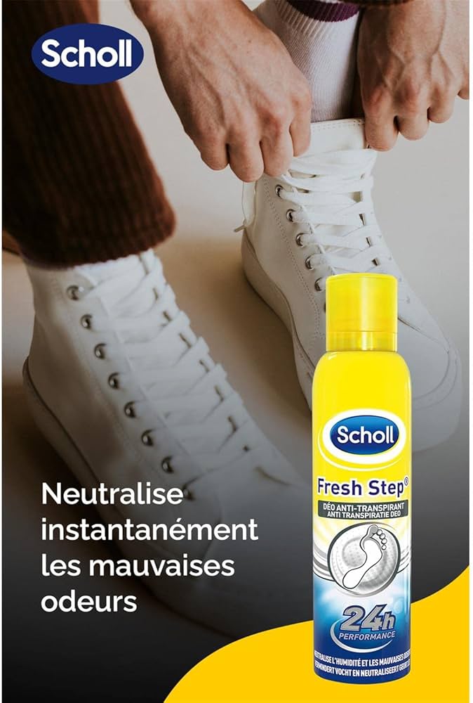 SCHOLL FRESH STEP DÉO ANTI-TRANSPIRANT 24H PREFORMANCE 150ML